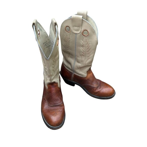 Durango Men's Pull On Roper Round Toe Cowboy Boots SW6402 Size 11D - Picture 1 of 12